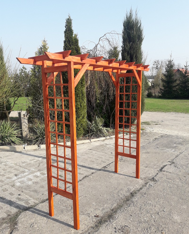 pergola drewniana