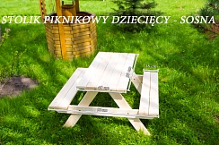 Stolik piknikowy dziecięcy