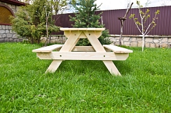 Stolik piknikowy dziecięcy